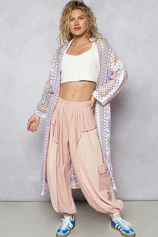 Pastel Patchwork Cardigan
